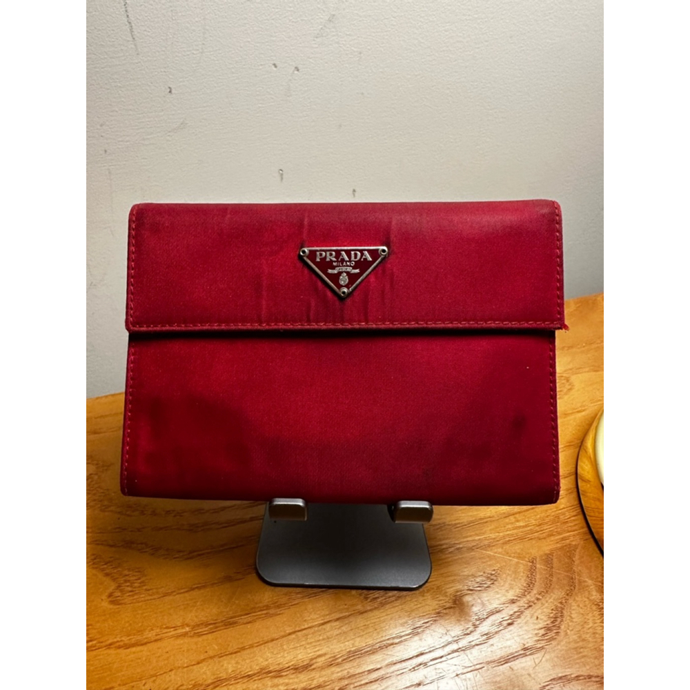 Prada Red Wallet